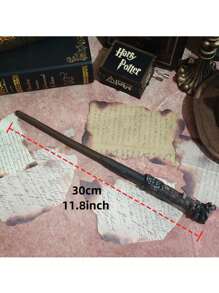 1PC Halloween Props Halloween Magic Wand Toy Masquerade Wand Costume Accessory Wand, Men's Cosplay College Wand Prop, Cosplay Cosplay Stage Prop, Wizard Wand Toy, Halloween Dress Up