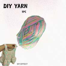 50克/条DIY纱线-用于帽子、包包、毛衣 - 彩色 - 查看 4