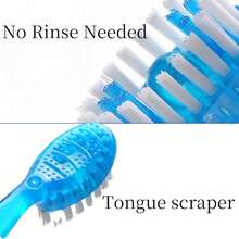 10 Pcs Mini Brushes-Disposable Toothbrushes With Toothpaste,Toothpaste + Tongue Scrapers + Floss + Pick For Work Or Travel, Individually Wrapped For Work Or Travel