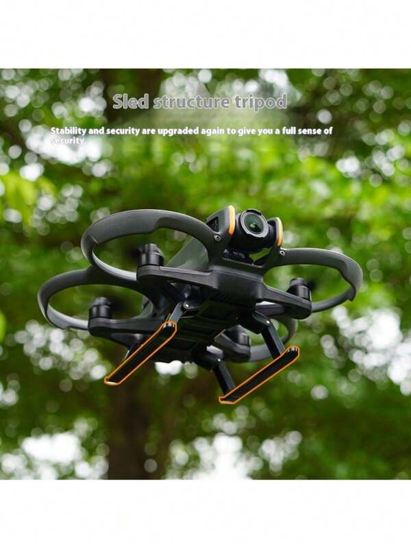 For Avata2 Tripod Heightened Landing Gear Crossing Machine Sled Folding Protector Accessory