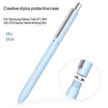 Tương thích với Samsung Galaxy Tab S10/S10+/S10FE/S10Ultra Bao đựng bút & Giá đỡ bút cảm ứng, Thiết kế trái cây & rau củ, Nắp bút hai màu, Giá đỡ bút cứng, Tương thích với Samsung S9/S9+/S9FE/S9Ultra, S8/S8+/S8Ultra, S7/S7+/S7FE, S6 LITE, Thiết kế dạng mô-đun, Chất liệu sợi bo tròn, Chống lăn, Chống trầy xước, Tay cầm thoải mái - Nhiều màu - Xem 24