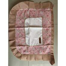 1件Ditsy花卉图案围裙，防油防水，公主裙 - 粉色 - 查看 7