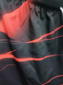 Men's Leisure Beach Shorts With 3D Hawaiian Floral Print - Quick Dry, Drawstring Waist, Perfect Choice For Summer Outing,Hawaiian