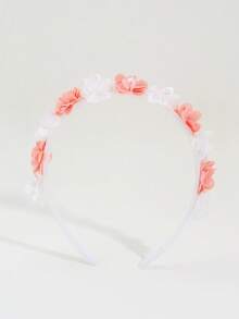 1 件 Pactorale 女孩花朵发带，女孩白色和绿色花朵头带，适合日常、外出、夏季派对，女孩优雅发饰 - 花朵髮箍 - 查看 10