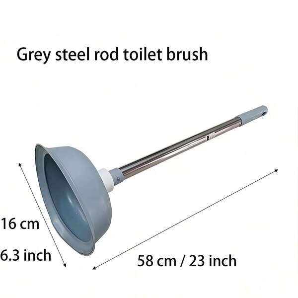 Destaponador de inodoro, herramienta de baño, suministros de baño, ventosa manual