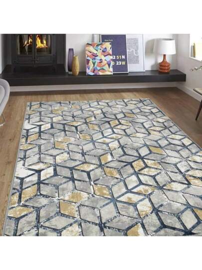 Aksu Non Slip Base Tapijt 120x180 Cm 100% Polyester Made In Turkey