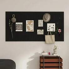 Large Bohemian Felt Wall Tiles - Round Cork Bulletin Boards, For Home And Office Decoration Wall Decor Living Room Decoration - 黑駱駝 - 查看 5