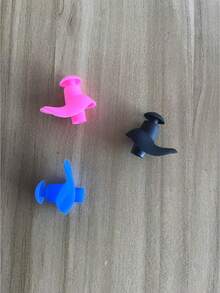 3 Pairs Silicone Ear Plugs, Suitable For Swimming, Bathing And Water Sports, Reusable And Comfortable, Waterproof Soft Silicone Ear Plugs, Valentine's Day Christmas Birthday Gift - one-size - View 2