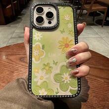 Funda para teléfono 1PC Teléfono Bling de Doble Cara, Parte Trasera Dura Suave a Prueba de Golpes, Multicapa, TPU + PC, Compatible con 16/15/14/13/12/11 Pro/Plus - transparente - Ver 3