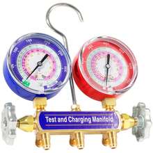 For R-22, R-404A, R-410A 2-Valve Charging Manifold & Test 42001 W/ 3-1/8" Gauge - Multicolor - View 6
