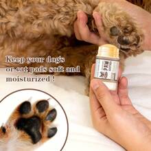 2 pièces Baume de protection pour coussinets de pattes de chat et de chien (40 g) | Baume naturel et léchable pour coussinets de pattes de chiens, convient pour les coussinets crevassés, secs et abîmés, les nez et les coudes | Baume apaisant pour le nez du chien
