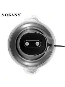 SOKANY 2L Capacity Electric Meat Grinder, Can Drain Stuffing And Grind Vegetables, Dual Layer 4-Blade Design - EU C Type Plug(220-240V) - View 9