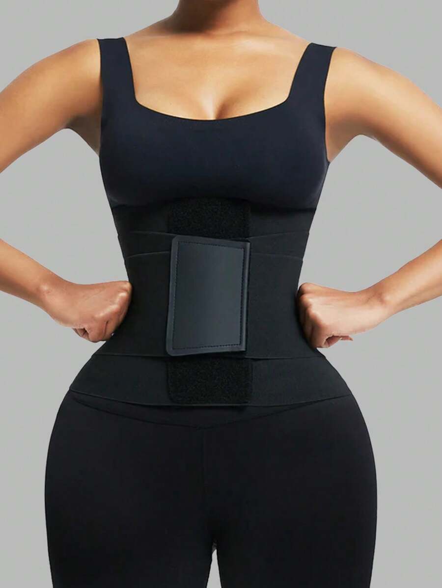1 pièce Ceinture de maintien de la taille, Ceinture amincissante de taille, Ceinture de ventre Body Shaper avec triple enveloppement. Corset, Gaine, Fajas pour femmes
