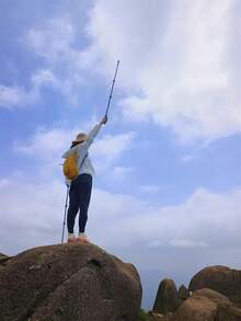 男女徒步遮阳帽，防紫外线户外牛仔帽，速干钓鱼帽，登山遮阳帽，可折叠遮阳帽，轻便透气钓鱼帽，可调节帽檐遮阳帽