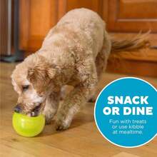 Outward Hound By Planet Dog Snoop Durable Interactive Treat Dispensing Dog Toy, Large, Blue - Vàng Lil Snoop - Xem 6