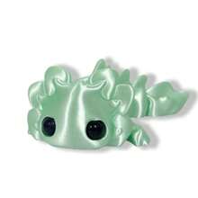 1 peça Axolotl Arco-Íris de 5,51 polegadas Impresso em 3D, Adequado para Decoração de Mesa, Decorações Domésticas, Presentes de Férias
