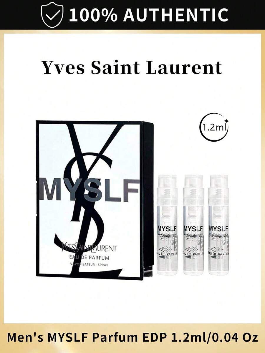Yves Saint Laurent Myslf For Men Eau De Parfum Men's MYSLF EDP Spray 1.2ml/0.04 Fl.Oz Fragrances Mini Travel Size - MYSLF EDP - 查看 1