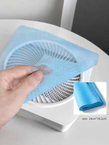 100pcs/Pack Nail Dust Collector Filter Cotton, Cuttable Lint-Free Non-Woven Fabric Nail Dust Filter Consumables - Multicolor - View 3