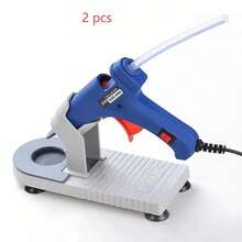 (1 unidad) herramientas de bricolaje hechas a mano para el hogar, adhesivo termofusible, Base pequeña, accesorios para los oídos, paquete de Material, herramienta práctica 9AKZ - Gris - Ver 8