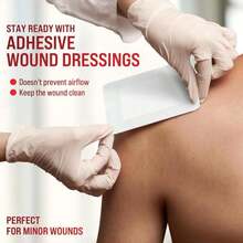 Emergency Wound Closure Strips - 24pk - 3 Types Easy To Use Butterfly Bandages - Stitchless &Amp; Painless Laceration Closure Kit - Mix Pack - View 8