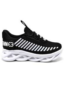 Evoltenn 2 Comfortable, Durable Children's Sneakers + Different Models - Đen và trắng - Xem 10