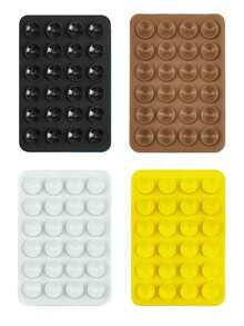 3/4 件硅胶手机粘性手柄,防滑硅胶粘性手机支架粘性手机壳支架免提手机配件支架用于自拍和视频,1/2/5/10/50/100 件,多功能手机配件,适合所有型号 - 彩色 - 查看 35