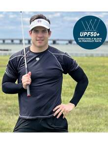 3 双装 防晒冷却袖套 压缩袖 - 遮盖纹身 - 男女青年防晒袖套 - 彩色 - 查看 3