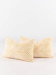 1 Vỏ gối trang trí bằng vải nhung hình học Bohemian màu vàng và trắng (Không bao gồm ruột gối), Mặt sau bằng vải nỉ, Vỏ gối vuông, Trang trí gối cho nhà ngày lễ, Chất liệu vải nhung mềm mại và thoải mái, Trang trí hiện đại cho ghế sofa, Nhà & Phòng ngủ, Trang trí mùa thu, Trang trí mùa thu, Trang trí phòng - Trắng vàng - Xem 4