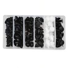 50个/100个OPP袋混合包装6种通用汽车塑料夹、紧固件、膨胀螺丝、保险杠夹 - 彩色 - 查看 8