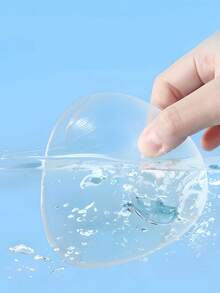 1/2 Pairs Reusable Adhesive Bra Pads - Double-Sided Sticky Bra Inserts For Dresses, Bikinis - Multicolor - View 3