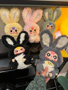 Cute Rubber Dolls For Foreigntrade, Three-Year-Old Series Clothdolls For Sleeping Companions,Birthday Gifts, Rabbit Three-Year-Olds, New Long-Earedtransformation Dolls, Creativecute Toys With Rubberyfaces(Random Delivery Of Patterns) - Multicolor - View 1