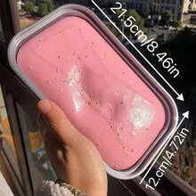 1 件仿真蛋糕盒减压玩具，适合日常办公、学习或作为礼物，生日、万圣节、圣诞节、节日派对恶作剧，办公室和学生的减压和乐趣，适合所有年龄段的派对礼物 - 彩色 - 查看 5