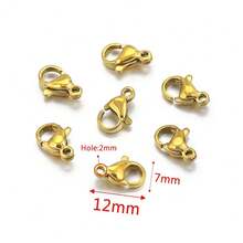 20 件不锈钢龙虾扣，尺寸 6-10 毫米，适用于项链、手链、脚链、钥匙扣 DIY 珠宝制作，返校季 - 龍蝦扣 - 查看 4