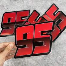 Waterproof And Ultraviolet-Resistant Red Laser Digital Vinyl Stickers, Suitable For Motorcycles, Cars, Guitars - Durable PVC Fuel Tank, Body, Windshield Decals - one-size - View 5