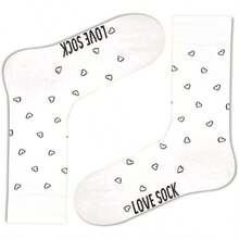 3 Pair Colorful Funky Patterned Women's Crew Dress Socks - Big Polka - View 4