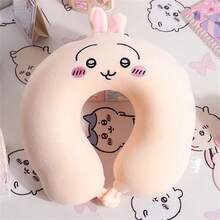 Chiikawa Usagi Hachiware Series U-Shaped Pillow Comfortable Memory Foam Nap Pillow Cute Cartoon Office Travel Neck Support Pillow Gifts