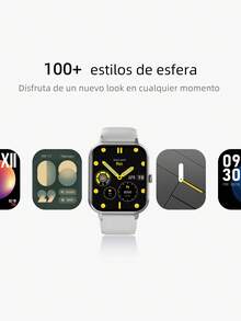 LIFEBEE Unisex Smart Watch, 1.83" HD Full Touch Screen, Wireless Call Smart Watch (Answering/Dialing Calls), Activity Tracker, 100+ Sports Modes, Pedometer, Message Notification, Fitness Tracker - Silver - View 4