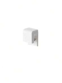 1 pièce Support mural pour brosse à dents sans perçage avec couvercle, Porte-brosse à dents électrique, Porte-dentifrice, Organisateur de brosse à dents auto-adhésif 2/5/6 fentes, Accessoires de rangement pour salle de bain (Blanc), Décoration de la maison et de la salle de bain Retour à l'école