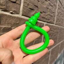 1/2/6/12/24/48 piezas Paquete de juguetes sensoriales de cuerdas elásticas de Navidad con Papá Noel, muñeco de nieve, alce - Excelente para niños, estudiantes, alivio del estrés y juguetes antiansiedad, surtido de regalos de fiesta de Navidad, relleno de piñata, estilo y color aleatorios