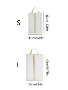 1pc Travel Shoe Storage Bag Hands In Hand To Carry Shoes, Dust-Proof And Mildew Proof Bag, Large Capacity Storage Shoe Bag, Portable Storage Shoe, Dust-Proof