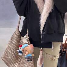 Women Shoulder Bags - (小號)香檳金+星星掛飾+星星內膽 - 查看 6