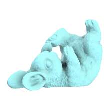 ORIZZONTE Decorative Rabbit Bottle Holder In Funny Style - Wine Holder, Ironic Design For Kitchen, Table, Bar Or Original Gift For Wine Lovers, 27 * 11.9 * 16.3 Cm, 100% Made In Italy - Blue - View 5
