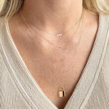 Gold Layered Necklaces For Women - 14K Gold Plated Handmade Multilayer Bar Pearls Coin Disc Moon Butterfly Medallion Adjustable Dainty Layered Choker Necklaces For Women Jewelry