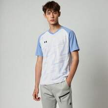 Under Armour Men's Comfortable Breathable Mesh Sports Knit Short Sleeve T-Shirt, 25500520-100 - White - View 1