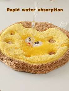 Cute Coral Fleece Hand Towel, Cartoon Fries And Hamburger Hanging Towel, Three-Layer Thick Baking Towel, Strong Absorbent Kitchen Towel, Cleaning Rag Tool, Rag Handkerchief, Bathroom Absorbent Square Towel, Thickened And Enlarged Towel - Can Be Used As A Placemat, No Fading, No Linting, Soft And Skin-Friendly, A Variety Of Styles Are Available. Can Be Used To Wipe Ceramics/Tableware/Glass