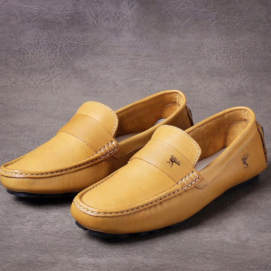 Vancouver Moccasin Men's Shoes Stylish Modern Comfortable - Lạc đà - Xem 1