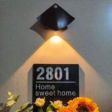 1pc ABS LED Night Light Wall Lamp, Suitable For Home Bedroom, Kitchen, Hallway, Living Room Lighting - 1pc - View 7