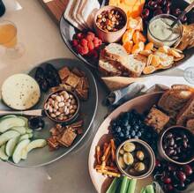 Mora Ceramic Large Serving Bowls- Set Of 2 Oval Platters For Entertaining. Modern Kitchen Dishes For Dinner, Fruit, Salad, Turkey, Etc. Oven, Dishwasher Safe, 110/80 Oz, 16" / 14.6" - Neutrals,7684552 - 銅色 - 查看 7