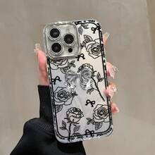 Funda para teléfono (1 unidad) Nueva funda para teléfono móvil con degradado de colores y tecnología IMD Laser, compatible con toda la serie 6/15/14/13/12/11 (13/14 Pro/15 Plus/16 Pro), con protector de lente, resistente a los golpes, diseño híbrido clásico. - Colores mixtos 1 - Ver 4