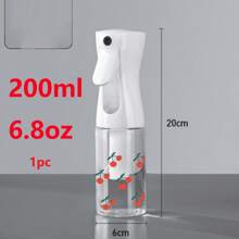 2/1pc Cute Love, Daisy, Bow Print High Pressure Hair Spray Bottle, Ultra Fine Continuous Water Mister For Hairstyling, Cleaning, Plants, Facial Moisture, Multipurpose Plastic Kitchen Oil Sprayer, Useful Tool, Kitchen Accessories Ultra-Fine Continuous Spray Bottle Portable, Reusable, Multi-Purpose Plastic Sprayer Hair Spray, Multi-Purpose Plastic Spray Bottle For Hairdressing, Cleaning, Plants, Facial Moisturizer, Utility Tools, Kit